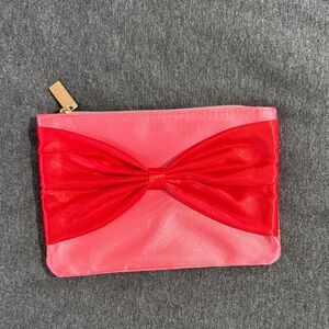 Pink and Red Bow Clutch